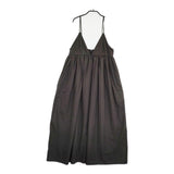 SLOBE IENA タフタギャザーキャミワンピース サイズ38 定価13200円 ワンピース 26SS ブラック レディース スローブイエナ【中古】6-0505M♪