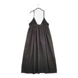 SLOBE IENA タフタギャザーキャミワンピース サイズ38 定価13200円 ワンピース 26SS ブラック レディース スローブイエナ【中古】6-0505M♪