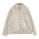 Bram's Fruit ブラムズフルーツ Ripstop Text Logo Jacket 定価42900円 リップストップ ジャケット 26SS オフホワイト メンズ【中古】6-0501M♪