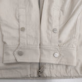 Bram's Fruit ブラムズフルーツ Ripstop Text Logo Jacket 定価42900円 リップストップ ジャケット 26SS オフホワイト メンズ【中古】6-0501M♪