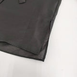 JOURNAL STANDARD LUXE シアーサテンリボンブラウス 定価19800円 シャツ 26SS ブラック レディース ジャーナルスタンダード ラックス【中古】6-0505M♪