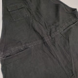 nest Robe/UpcycleLino リネンコットン 01223-1021 オーバーオール サロペット ブラック レディース ネストローブ/アップサイクルリノ【中古】6-0723M∞