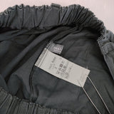 nest Robe コットンリネンウェザーバレルパンツ 01242-1131-1 イージーワイド パンツ ブラック レディース ネストローブ【中古】6-0619M♪