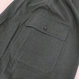 nest Robe コットンリネンウェザーバレルパンツ 01242-1131-1 イージーワイド パンツ ブラック レディース ネストローブ【中古】6-0619M♪