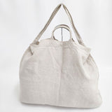 ARTS&SCIENCE 2 way delivery tote デリバリートート リネン ショルダーバッグ ベージュ レディース アーツ&サイエンス【中古】6-0705G∞