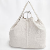 ARTS&SCIENCE 2 way delivery tote デリバリートート リネン ショルダーバッグ ベージュ レディース アーツ&サイエンス【中古】6-0705G∞