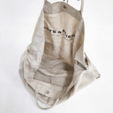 ARTS&SCIENCE 2 way delivery tote デリバリートート リネン ショルダーバッグ ベージュ レディース アーツ&サイエンス【中古】6-0705G∞