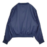 OUTDOOR PRODUCTS DISCUS 別注Vネックナイロンプルオーバー 長袖Ｔシャツ カットソー ロンＴ ネイビー レディース アウトドアプロダクツ【中古】6-0612M♪