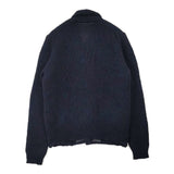 MHL. 595-264274 ウール 襟付き ニット カーディガン ネイビー レディース エムエイチエル【中古】6-1004T∞
