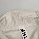 MHL. SUPER FINE COTTON TWILL 595-8157501 半袖 プルオーバー ワンピース ベージュ レディース エムエイチエル【中古】6-0702S∞