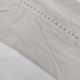 Haat ISSEY MIYAKE 刺し子 コットンカシミヤ サイズ3 テーラードジャケット ライトベージュ レディース ハートイッセイミヤケ【中古】6-0728M△