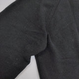 MACPHEE ナンバリング プリント トレーナー コットンカシミヤ 日本製 サイズ1 スウェット ブラック レディース マカフィー【中古】6-0728M△