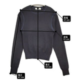 THE SHINZONE EVERY DAY KNIT エブリデイニット 定価27500円 24AMSNI09 クルーネック セーター ニット 24AW ネイビー レディース シンゾーン【中古】6-0505M♪