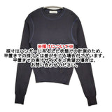THE SHINZONE EVERY DAY KNIT エブリデイニット 定価27500円 24AMSNI09 クルーネック セーター ニット 24AW ネイビー レディース シンゾーン【中古】6-0505M♪