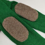45R/45rpm マリンクラフトTURTLENECK 定価37400円 エルボーパッチ ウール セーター ニット グリーン レディース フォーティーファイブアールピーエム【中古】6-1004T∞