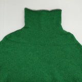 45R/45rpm マリンクラフトTURTLENECK 定価37400円 エルボーパッチ ウール セーター ニット グリーン レディース フォーティーファイブアールピーエム【中古】6-1004T∞