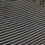 45R/45rpm マリンボーダー天竺の四角Tシャツ（インディゴ）定価17600円 サイズ4 長袖Ｔシャツ カットソー ロンＴ ネイビー レディース フォーティーファイブアールピーエム【中古】6-0723M∞
