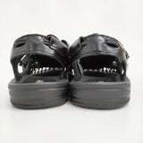 KEEN UNEEK LEA PERSEID BLACK ユニーク レザー 23.5cm 定価19800円 1032097 スニーカー ブラック レディース キーン【中古】6-0501S♪