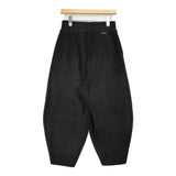ALWEL FLEECE PEG PANTS フリースペグパンツ 定価27500円 FLEECE-6 イージー パンツ ブラック レディース オルウェル【中古】6-1009T♪