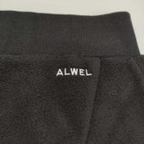 ALWEL FLEECE PEG PANTS フリースペグパンツ 定価27500円 FLEECE-6 イージー パンツ ブラック レディース オルウェル【中古】6-1009T♪