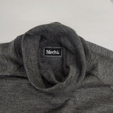 mochi long sleeve turtle knit ロングスリーブタートルニット 定価15400円 ウール セーター ニット グレー レディース モチ【中古】6-1004T∞