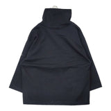 Midi-umi 7分袖ハイネックプルオーバー 定価10780円 日本製 コットン Ｔシャツ カットソー ブラック レディース ミディウミ【中古】6-0728M△