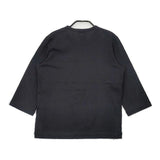 tao COMME des GARCONS スパンコール コットン S 長袖Ｔシャツ カットソー ロンＴ AD2010 ブラック レディース タオ コムデギャルソン【中古】6-0723M∞