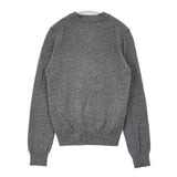 COMME des GARCONS バックボタン ウール セーター ニット AD2015 グレー レディース コムデギャルソン【中古】6-1004T∞