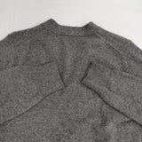 COMME des GARCONS バックボタン ウール セーター ニット AD2015 グレー レディース コムデギャルソン【中古】6-1004T∞