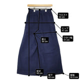 45R/45rpm モールストレッチワイドPANTS モールスキン サイズ1 パンツ ネイビー レディース フォーティーファイブアールピーエム【中古】6-1004T∞