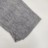 MARGARET HOWELL 578-153020 リネン バンドカラー プルオーバーシャツ 日本製 サイズ2 長袖シャツ ブルー レディース マーガレットハウエル【中古】6-0728M△