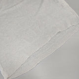 MARGARET HOWELL 578-162302 スコットランド製 リネン 半袖 セーター ニット ホワイト レディース マーガレットハウエル【中古】6-0702S∞