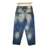 mina perhonen always ロールアップデニム 34 定価41800円 dn4365D ダメージ加工 デニムパンツ ブルー レディース ミナペルホネン【中古】6-0619G♪
