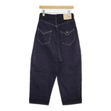 mina perhonen always newテーパードデニム サイズ34 定価35200円 dn4537D デニムパンツ ネイビー レディース ミナペルホネン【中古】6-0619G♪
