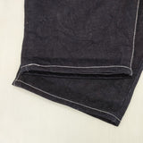 mina perhonen always newテーパードデニム サイズ34 定価35200円 dn4537D デニムパンツ ネイビー レディース ミナペルホネン【中古】6-0619G♪