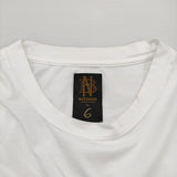 BATONER/ROKU 6 BEAUTY&YOUTH BN-22SL-062 無地 半袖Ｔシャツ カットソー ホワイト レディース バトナー/ロクビューティアンドユース【中古】6-0607S♪