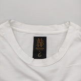 BATONER/ROKU 6 BEAUTY&YOUTH BN-22SL-062 無地 半袖Ｔシャツ カットソー ホワイト レディース バトナー/ロクビューティアンドユース【中古】6-0607S♪
