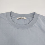AURALEE ORGANIC COTTON HIGH GAUGE JERSEY TEE サイズ1 定価13200円 A24ST02RT 半袖Ｔシャツ カットソー 24SS ブルーグレー レディース オーラリー【中古】6-0526S♪
