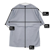 AURALEE ORGANIC COTTON HIGH GAUGE JERSEY TEE サイズ1 定価13200円 A24ST02RT 半袖Ｔシャツ カットソー 24SS ブルーグレー レディース オーラリー【中古】6-0526S♪