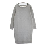 Whim Gazette 裏毛スウェット ワンピース グレー レディース ウィムガゼット【中古】6-0720M∞