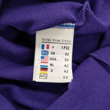 SAINT JAMES 新品 ウェッソン バスクシャツ 無地 フランス製 ボートネック 長袖Ｔシャツ カットソー ロンＴ パープル レディース セントジェームス【中古】6-0619M♪