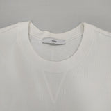 ASTRAET コットンフライス クルーネック ショートスリーブ カットソー 定価12100円 半袖Ｔシャツ カットソー ホワイト レディース アストラット【中古】6-0702S∞