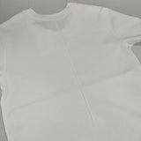 ASTRAET コットンフライス クルーネック ショートスリーブ カットソー 定価12100円 半袖Ｔシャツ カットソー ホワイト レディース アストラット【中古】6-0702S∞