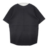 ASTRAET コットンフライス クルーネック ショートスリーブ カットソー 定価12100円 半袖Ｔシャツ カットソー ブラック レディース アストラット【中古】6-0702S∞
