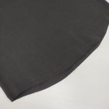 ASTRAET コットンフライス クルーネック ショートスリーブ カットソー 定価12100円 半袖Ｔシャツ カットソー ブラック レディース アストラット【中古】6-0702S∞