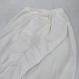UNITED ARROWS Vネック コットン セーター ニット ホワイト レディース ユナイテッドアローズ【中古】6-0720M∞