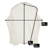 UNITED ARROWS Vネック コットン セーター ニット ホワイト レディース ユナイテッドアローズ【中古】6-0720M∞