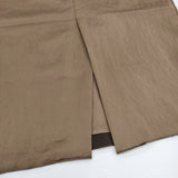 UNITED ARROWS UBCBサテンタイトスカート サイズ38 1524-257-4582 ロングスカート ブラウン レディース ユナイテッドアローズ【中古】6-0721M♪