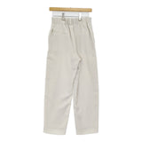 UNITED ARROWS UWSC ハイウエスト タックパンツ WHITE サイズ38 定価17600円 パンツ ホワイト レディース ユナイテッドアローズ【中古】6-0721M♪
