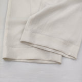 UNITED ARROWS UWSC ハイウエスト タックパンツ WHITE サイズ38 定価17600円 パンツ ホワイト レディース ユナイテッドアローズ【中古】6-0721M♪